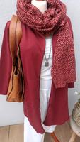 Sweatjacke* bordeaux* Kapuze* H&M* XXL* Lagenlook* dunkelrot Nordrhein-Westfalen - Radevormwald Vorschau