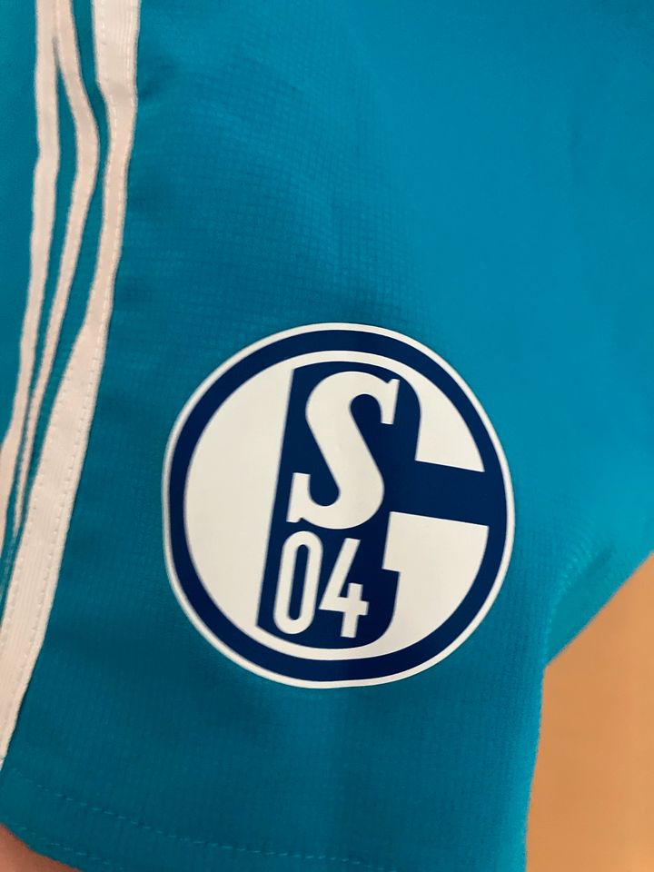 Schalke Shorts in Himmelblau Größe M in Gelsenkirchen