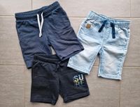 3 kurze Hosen Jungs Paket Gr. 104 110 H&M Topolino dunkelblau Bayern - Lautertal Vorschau