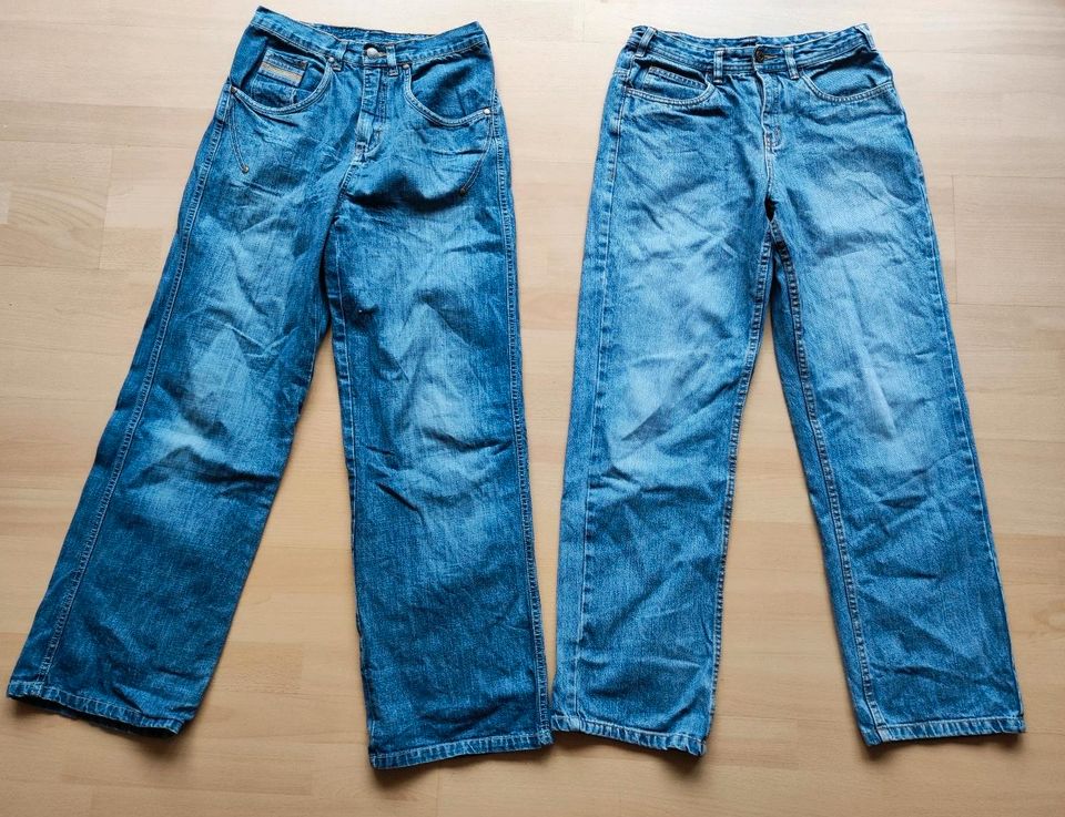 2 Jeans/ Jeanshosen 164 Pocopiano in Bietigheim-Bissingen