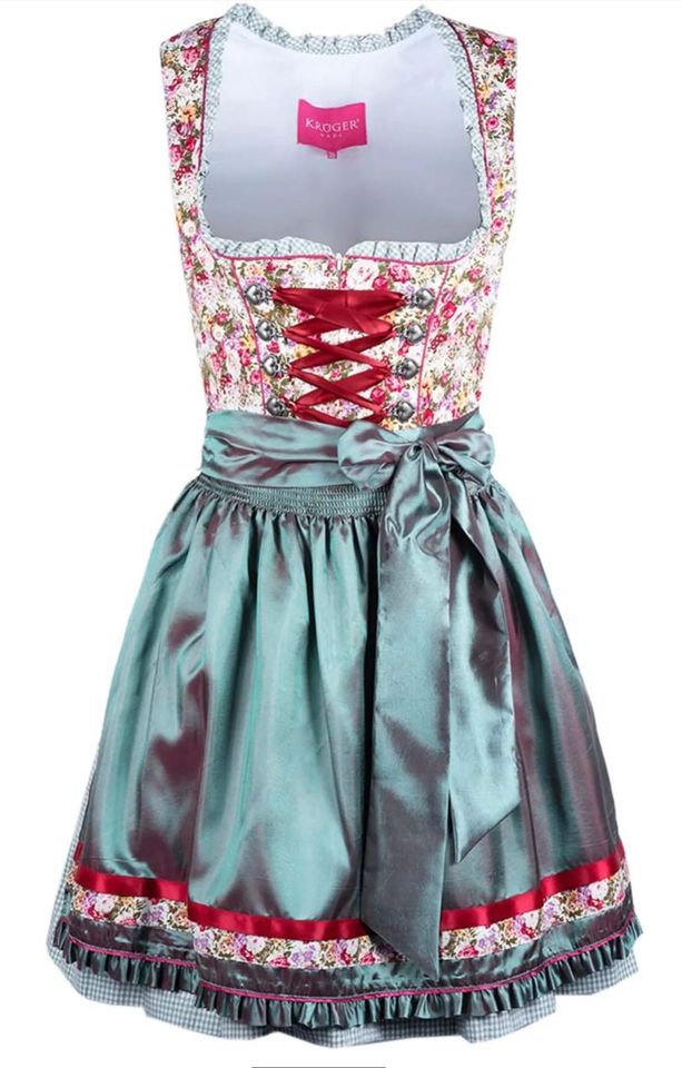 Krüger Dirndl Mer de fleurs 50 cm Gr.38 neu mit Etikett in Reutlingen