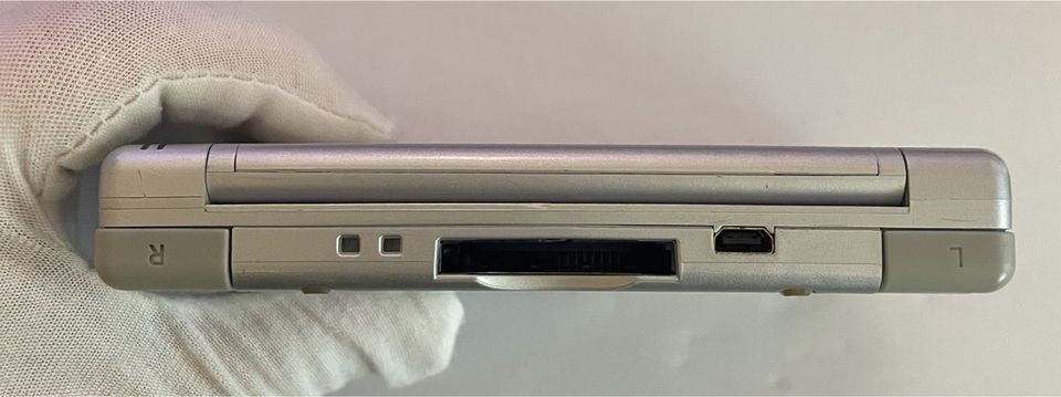 Nintendo DS Lite (NDSL) Silber + Netzkabel in Künzelsau