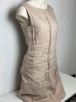 Kleid beige orsay 100% Leinen mit Unterrock Gr S 36 Mitte - Wedding Vorschau