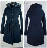 Handmade Damen Bio Walk (dick) Mantel Jacke Jumi Navy Dunkelblau Brandenburg - Biesenthal Vorschau