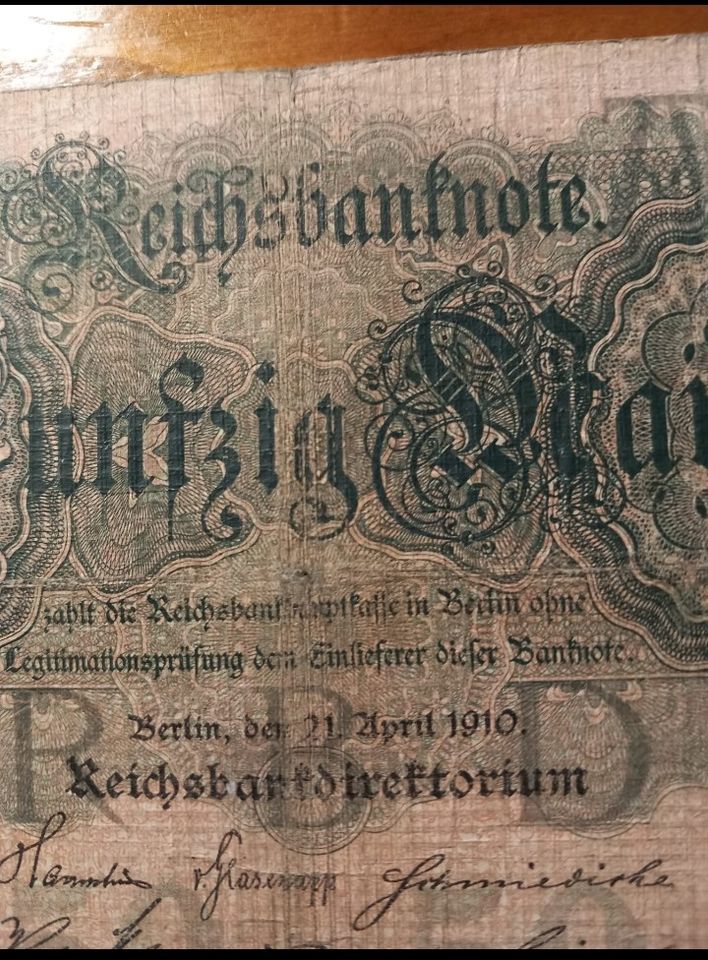 Reichsbanknote 50 Mark in Faßberg