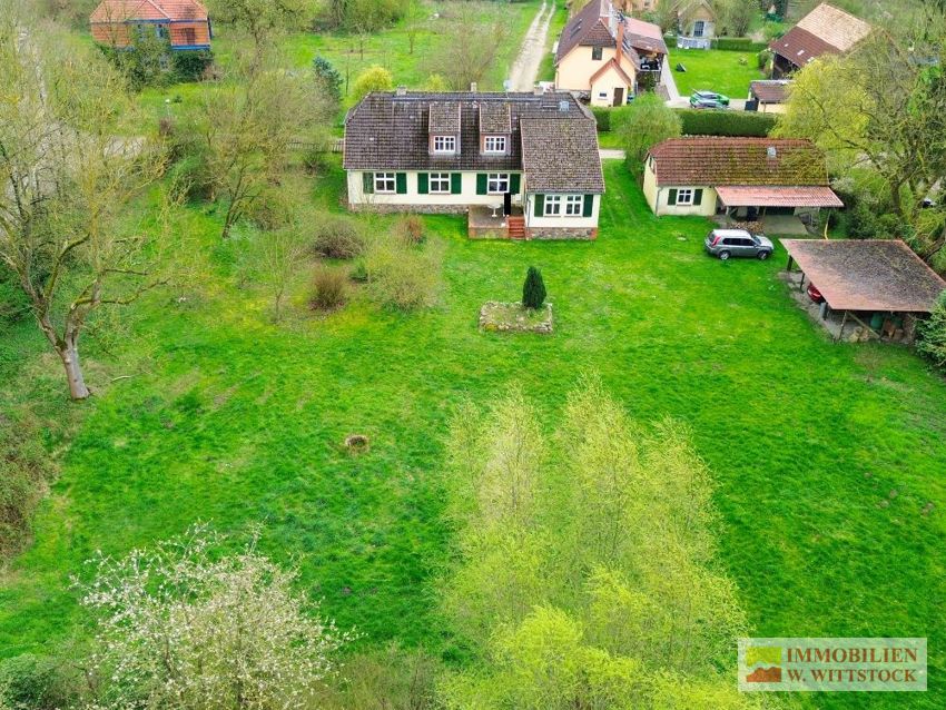 RESERVIERT- Attraktives Bauernhaus in absolut ruhiger Lage mit Blick in die Prignitzer Landschaft in Meyenburg