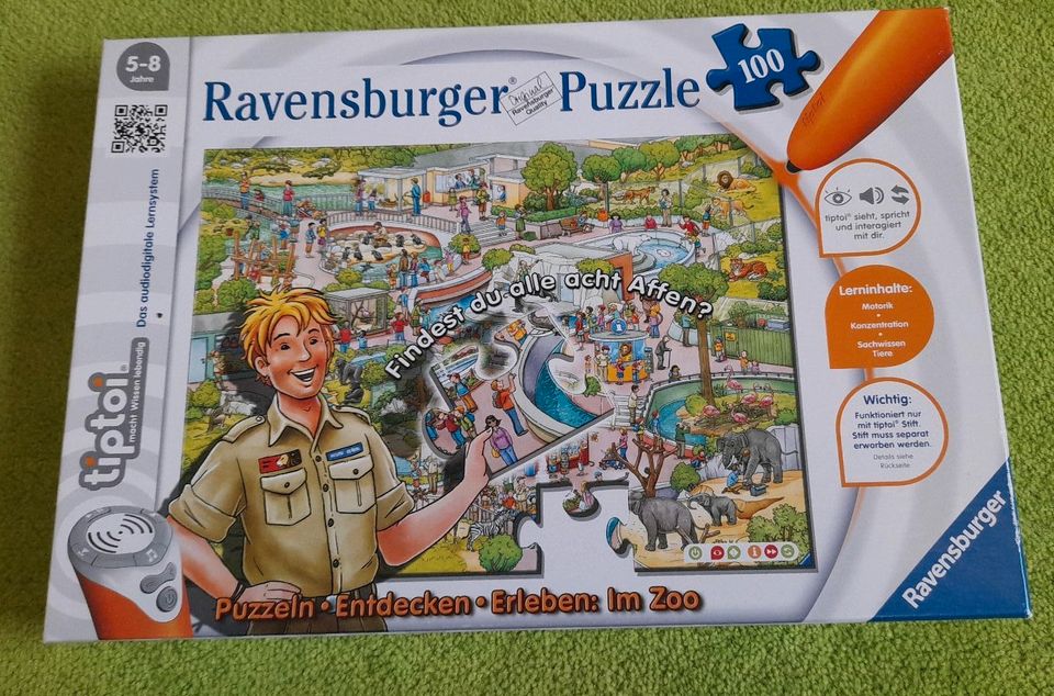 Tiptoi Puzzle Im Zoo in Zernitz