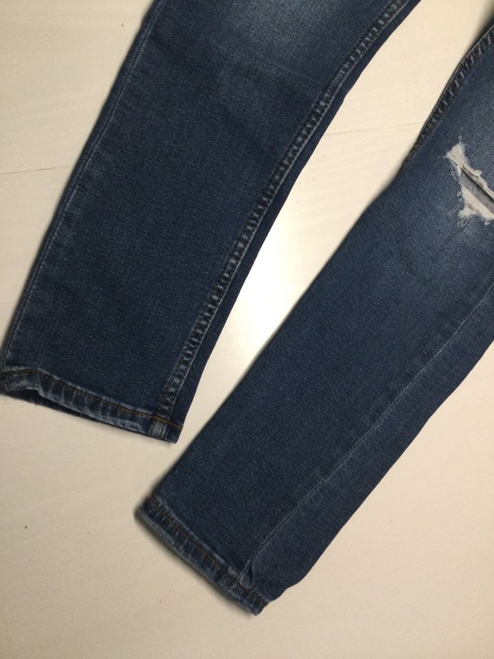 Zara Jeans Skinny Stretch Gr. 152 blau in Wattenbek