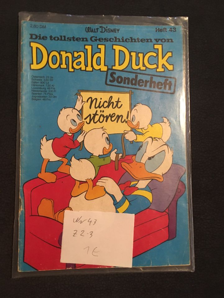 20 Donald Duck Sonderhefte von nr 40 bis 46 in Mecklenbeck