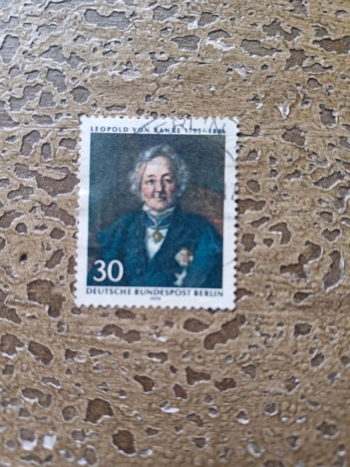 Briefmarke Leopold von Ranke 1795-1886 in Oberhonnefeld-Gierend