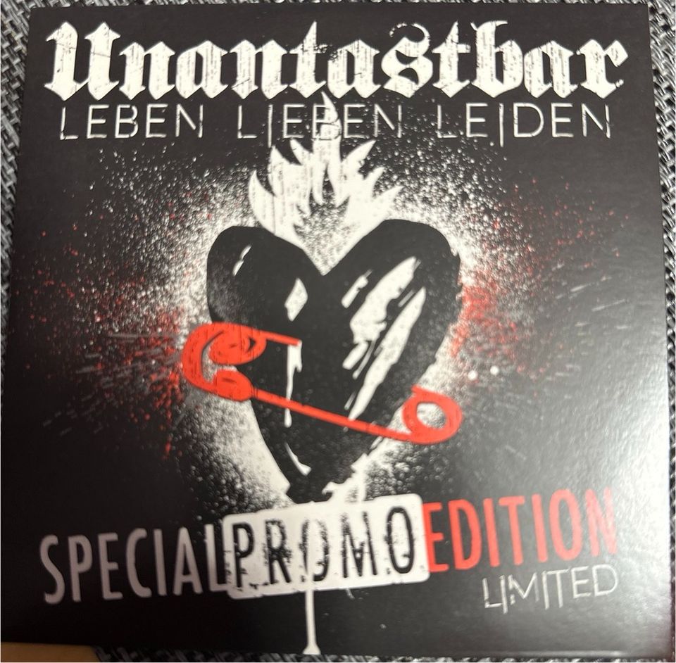 Special Promo Edition Limited UNANTASTBAR Leben lieben leiden in Nordhausen