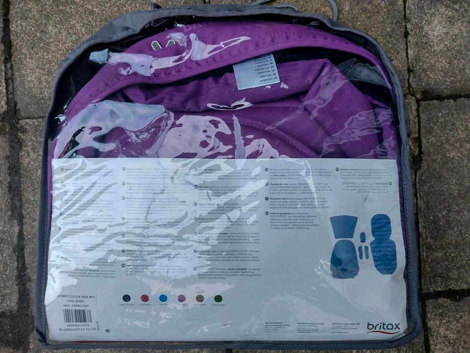 Britax Kinderwageneinsatz Affinity Farben Set Berry Blue #Neu# in Taura