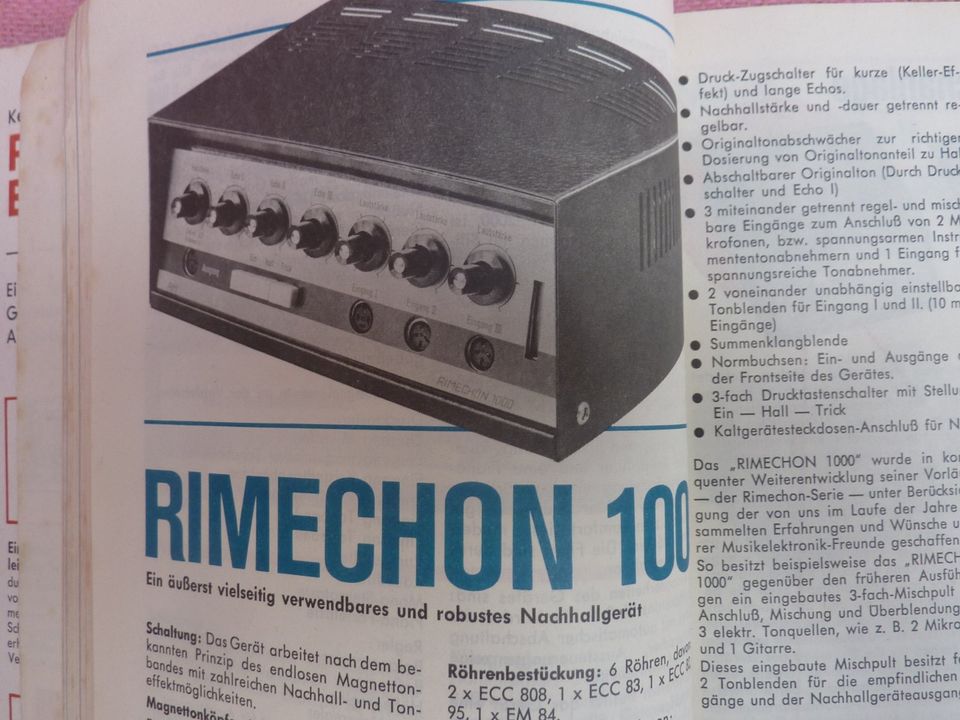 Radio Rim Katalog 1967 in Viechtach