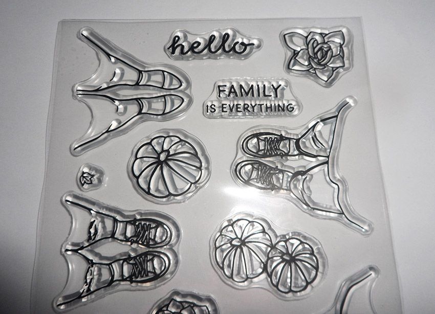 Stempel FAMILIE / FREUNDE / KOLLEGEN Clear Stamps NEU in Sankt Julian