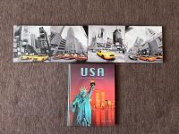 4 New York Bilder auf Leinwand und USA-Buch Hamburg-Nord - Hamburg Ohlsdorf Vorschau