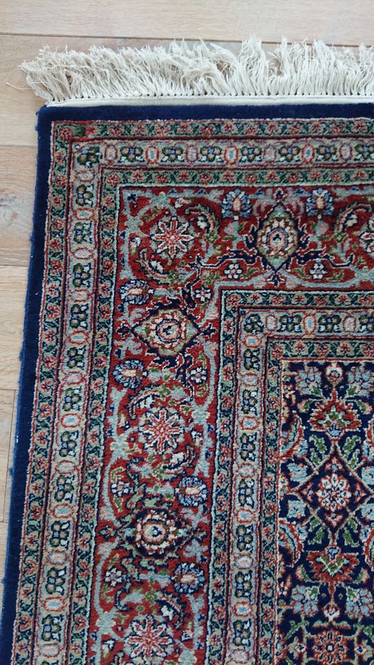 Traumhaft schöner großer Perser Teppich ~ 320x193cm Blau dkl.rot in Rosengarten
