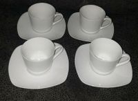 Worthyway fine Porcelain 4 x Espresso Tassen mit Untertasse Baden-Württemberg - Rangendingen Vorschau