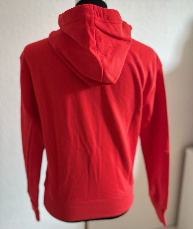 Restposten Calvin Klein Jeans Damen Hoodie, Rot Gr. S Neu in Celle