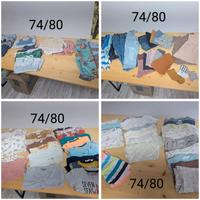 Kleidung 74/80 Body, T-Shirt, Hose... Bayern - Langerringen Vorschau