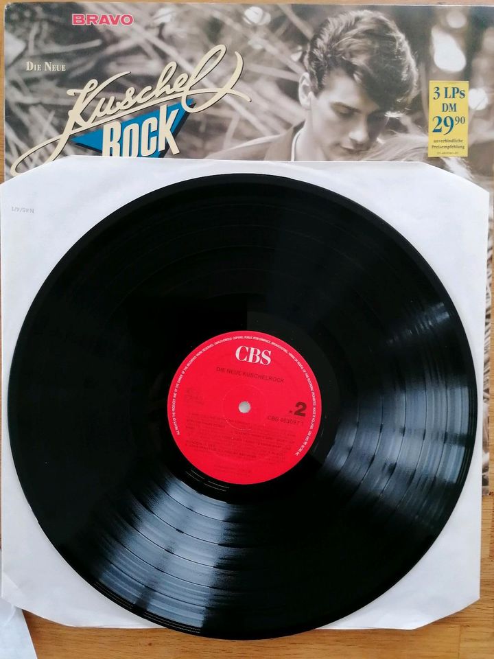 3 Schallplatten,LP's,vinyl "DIE NEUE Kuschel ROCK (2)" 41 Songs! in Saarbrücken