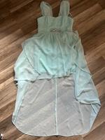 Türkis Abenkleid Jugendweihe gr 34 Kleid mit Strass Brandenburg - Golßen Vorschau