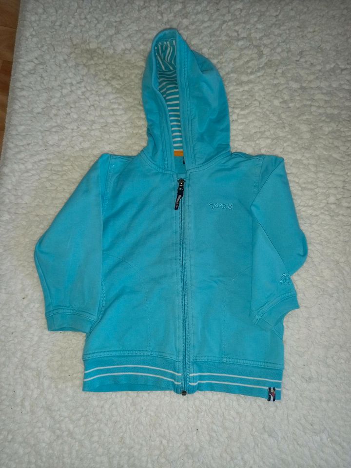 Jako-o Sweatjacke rot/blau Gr. 92/98 in Bebra