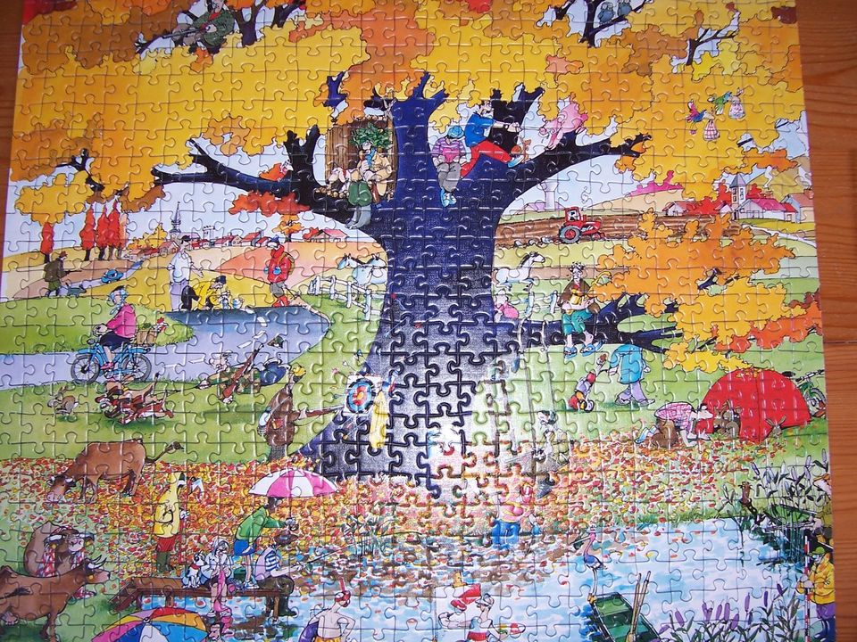 Dreieck-Puzzle - Blachon 4 Seasons - Autumn - Heye Puzzle - 1000 in Hannover