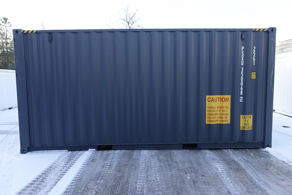 20´ Seecontainer High Cube RAL 7016 - Bruttopreis angegeben in Groß-Gerau