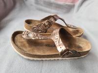 Birkenstock Gizeh Sandalen  Spectral Copper Gr. 40 Leder Nordrhein-Westfalen - Langenfeld Vorschau