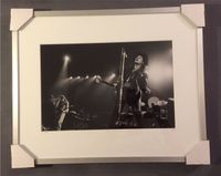 Original U2 Konzertfoto schwarzweis mit Metall Rahmen Hessen - Wehrheim Vorschau