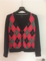 Strickjacke Jacke von Tommy Hilfiger, M, blau pink grau Rauten Niedersachsen - Buchholz in der Nordheide Vorschau