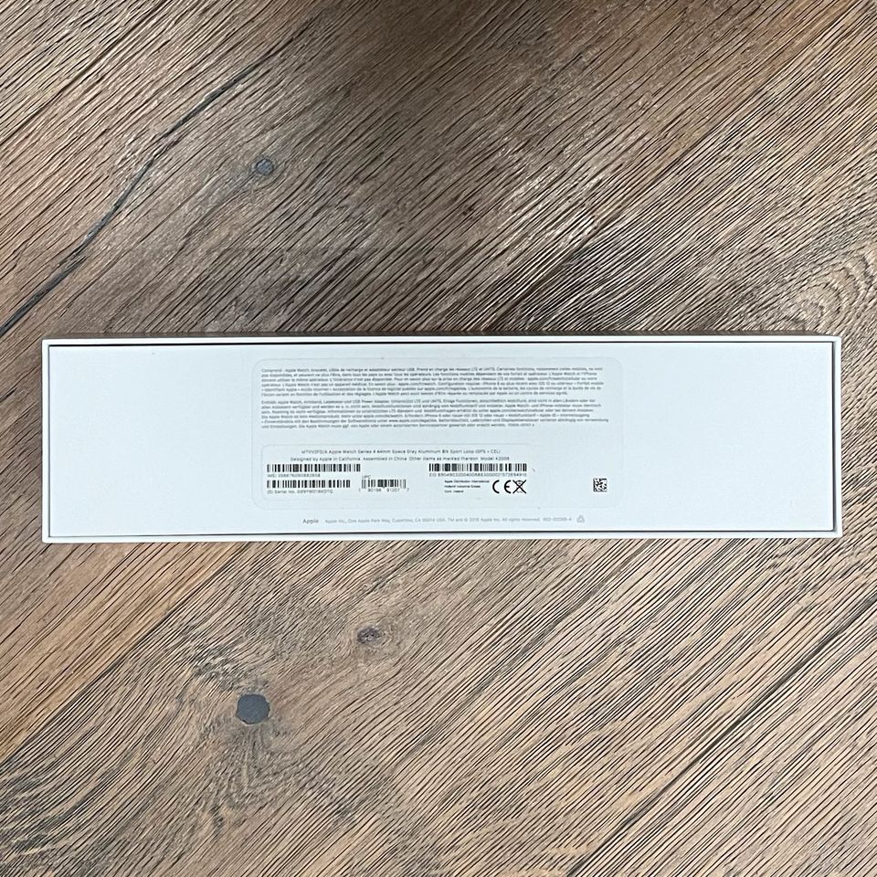 Originalverpackung AppleWatch 4 in Althengstett