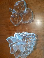 2 Glasschalen Blatt und Traube Niedersachsen - Melle Vorschau