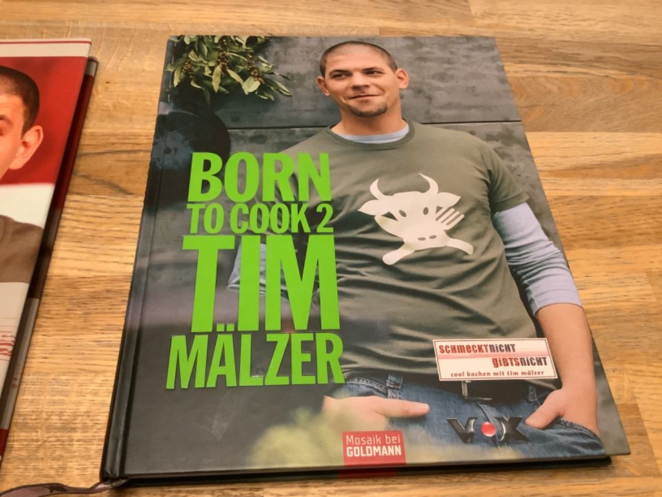 Tim Mälzer Kochbuch, Born to Cook, Schmeckt nicht, wie NEU in Hünstetten