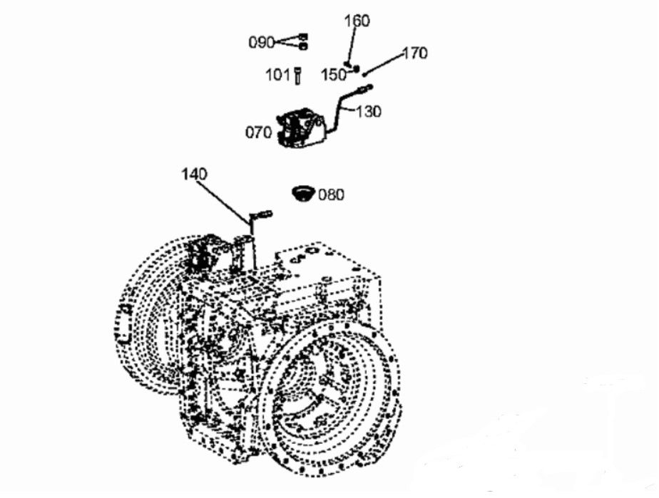 Bremsbetätigung Deutz-Fahr Agrotron SDF OE 0.900.7124.2 in Mechernich