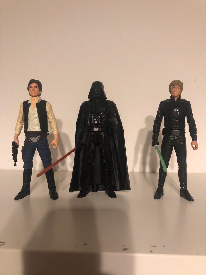 Drei Star Wars Figuren in Mettmann