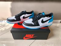 Air Jordan 1 Retro Low OG Black Dark Powder Blue (WMNS) in 44,5 Burglesum - Burg-Grambke Vorschau
