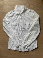 Joop! Jeans Bluse Weiß Größe 40 mit vielen Details Düsseldorf - Pempelfort Vorschau