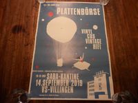 Plakat Plattenbörse Villingen 2019   100 Jahre SABA Baden-Württemberg - Freiburg im Breisgau Vorschau