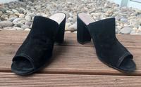 Schwarze Mules, 100% Wildleder, Gr. 40 Berlin - Mitte Vorschau