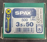 SPAX Universalschrauben 3,5x50 Kreuz/ PZ1 gelb verz. 500 Stk. Niedersachsen - Sittensen Vorschau