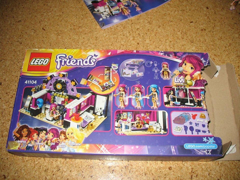 Lego Friends 41104 Popstar Garderobe Emma u. Livi +wNEU+ mOVP+Anl in Bobingen