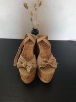 Damenschuhe mit Korkabsatz, High Heels, Gr. 39 Niedersachsen - Melle Vorschau