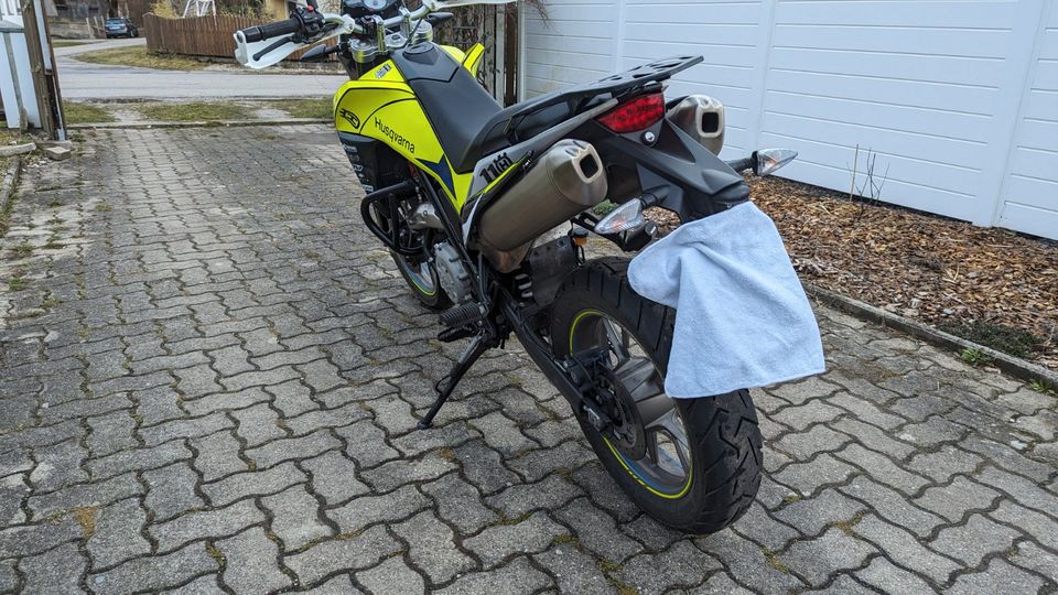 Husqvarna TR650 Strada mit Terra-Front BMW Motor, TÜV neu in Unterdießen