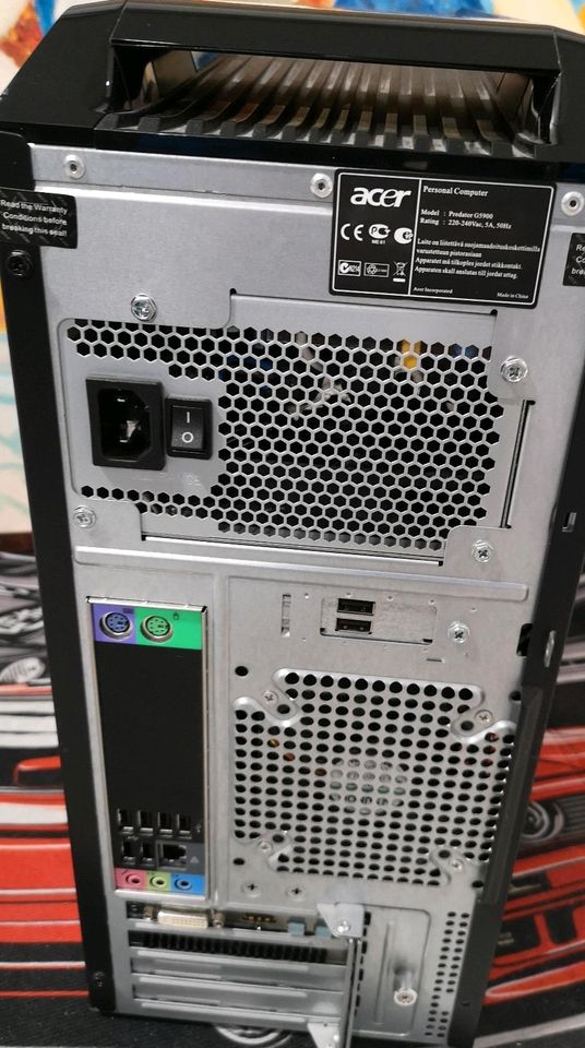 Gaming PC Computer Acer Predator I5 3GB Graphic 16GB RAM 1.5TB HD in Berlin