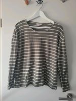 ❤️ Manguun Pullover Gr. L khaki gestreift Hessen - Rosbach (v d Höhe) Vorschau