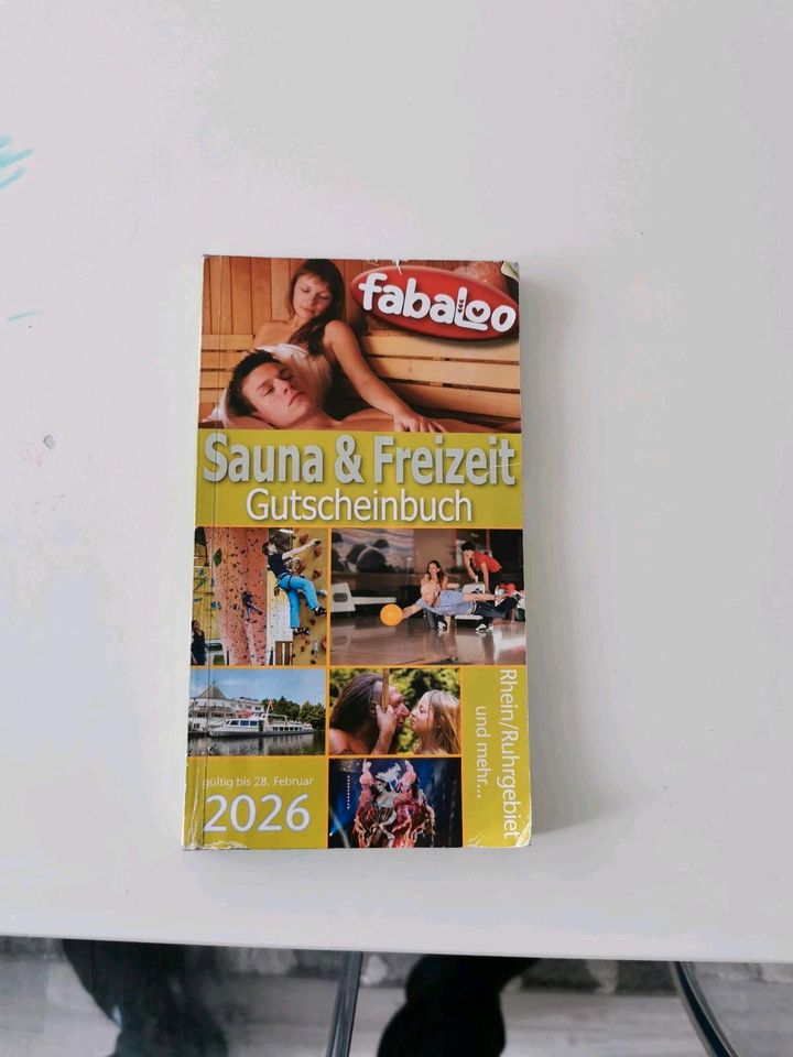 Fabaloo Sauna&Freizeit Gutscheinbuch 02 in Duisburg