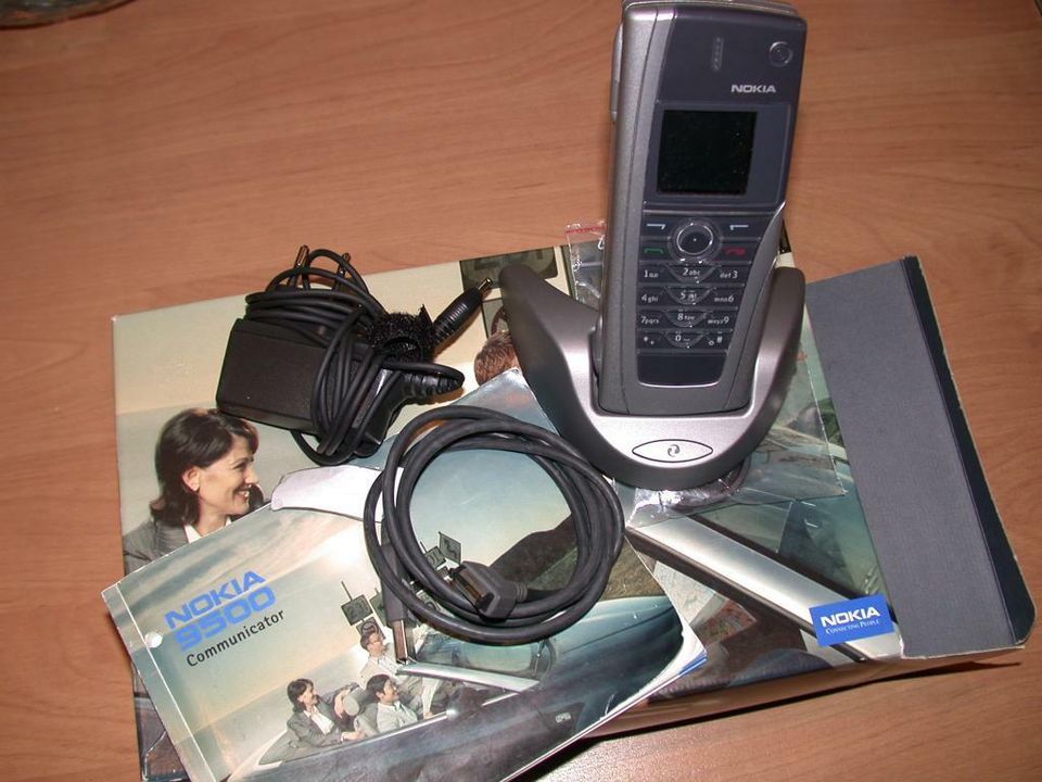 Nokia 9500 Com. & Nokia 616 CarKit alles in OVP in Steinfeld