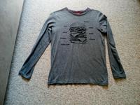 Langarmshirt, 164/S, grau, m. Aufdruck, s Oliver, neuw. Sachsen - Annaberg-Buchholz Vorschau