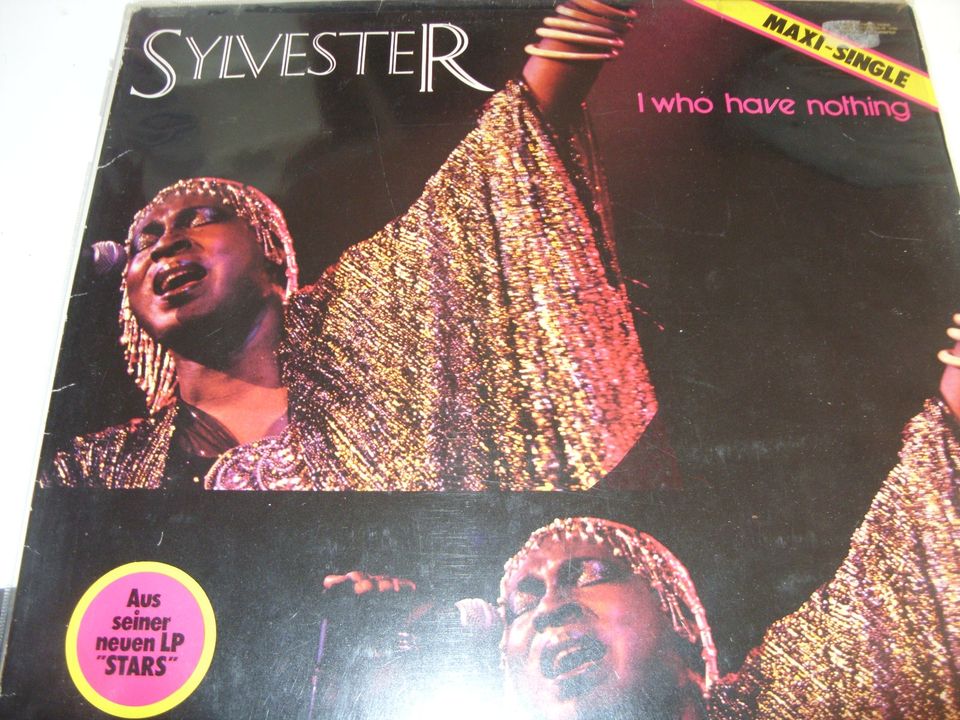 LP Vinyl Sylvester I who have nothing Maxi Single Pink Rar 1979 in Ingelheim am Rhein